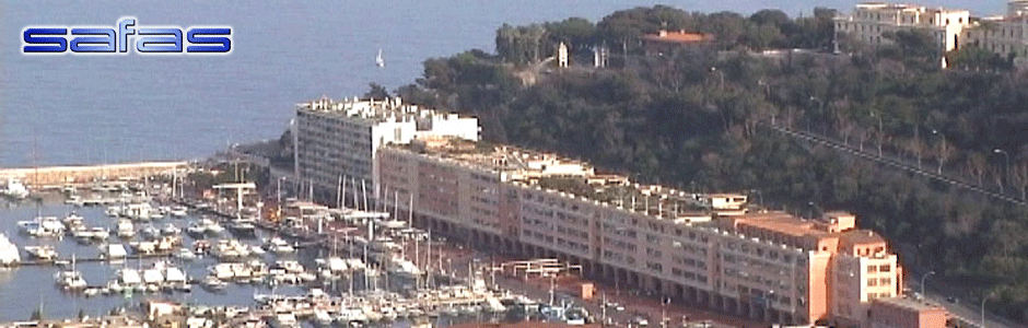 Vue de notre usine sur le port de Monaco